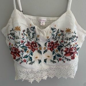 Floral Crop Top